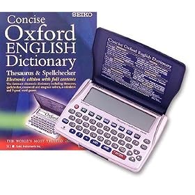 (Seiko) Oxford Dictionary & Thesaurus/Spellcheck (ER6100)