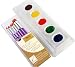 Bianyo Synthetic Filbert Paint Brushes with Reusable Palette, 6 Piece Set RS.199.00