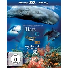 IMAX: 3D-Box (Delfine und Wale, Haie, Weltwunder der Ozeane) [3D Blu-ray]