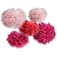 Martha Stewart Crafts Pom Poms, Pink, 2 Sizes