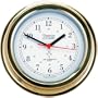 Weems & Plath Brass WWVB Radio Control Clock (Brass)