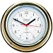 Weems & Plath Brass WWVB Radio Control Clock (Brass)
