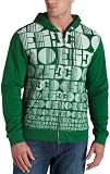 DC Young Men's Days Premium Zip Hoody,Verde Green,X-Large