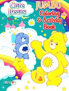 Amazon.com: 1 X Lot of 4 Care Bears Jumbo Coloring &amp; Activity Books ...
