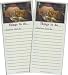Leanin' Tree Break Vase Cat Magnetic List Pad - Package of 2