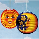 Sun & Moon Nursery Decor, Baby Shower Decoration, Gift Set of 2
