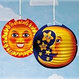 Sun & Moon Nursery Decor, Baby Shower Decoration, Gift Set of 2