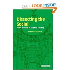 Dissecting the Social: On the Principles of Analytical Sociology