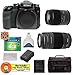 Sony Alpha A100 A100K 10.2MP Digital SLR Camera Kit with 18-70mm f3.5-5.6 Lens + Sony Alpha 75-300mm f/4.5-5.6 Lens + Transcend 4GB 120X CompactFlash Card + USB Card Reader + Spare Replacement Battery for Sony NP-FM55H + Deluxe SLR Gadget Bag