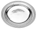 Wilton Armetale Flutes and Pearls Medium Round Tray