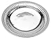 Wilton Armetale Flutes and Pearls Medium Round Tray