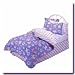 Hearts and Butterflies Complete Full Size Bedding Set