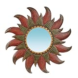 All Natural Handmade Mirror - Round Sunburst Design (Buy 2 - Get FREE SHIPPING)