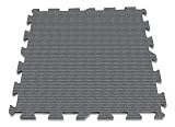 Interlocking 2 x 2 Black Rubber Mat
