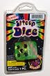 JA-RU Green Lite Up Dice, Bounce to Activate! (1 Each)