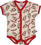 Cincinnati Reds Baby All-Over Print French Creeper - 3/6 months