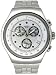 Swatch Men's Irony YOS401G Silver Stainless-Steel Swiss Quartz Watch with Silver Dial