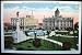 Cuba Havana Zayas Park Presidents Palace 1938 linen Postcard