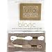 Blanc : Broderie traditionnelle au point de croix