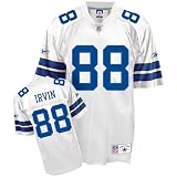 Reebok Dallas Cowboys Legends Michael Irvin Premier White Jersey Extra Large