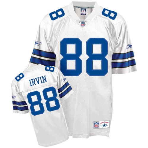 Reebok Dallas Cowboys Legends Michael Irvin Premier White Jersey Extra Large