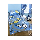 Bart Simpsons Soccer Star Twin Bed Duvet/quilt Cover Set Official Licensed Product
