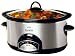 Rival SCVP601-UM 6 Quart Oval Smart-Pot Stainless Steel Slow Cooker Crock Pot
