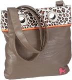 Poodlebags Funkyline Multicolor Party Orange 330411EO, Sac &agrave; main femme - Orange-TR-F4-4, EU