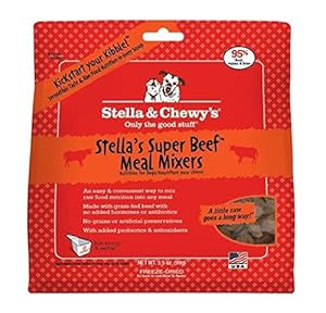 Stella & Chewy's Meal Mixers Freeze Dried Super Beef 3.5 Oz Stella & Chewy's Meal Mixers Freeze Dried Super Beef 3.5 Oz