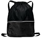 Mesh Bottom Cinch Pack Bag
