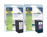 2 Compatible Printer Ink Cartridges To Replace Lexmark 34 / 35 - Black+Tri-Colour- For use with Lexmark F4350 Home Copier Plus P4300 P4310 P4330 P4350 P6200 P6210 P6250 P6350 P910 P915 X2500 X2510 X2530 X2550 X3310 X3330 X3350 X3530 X4300 X4530 X4550 Business Edition X5070 X5075 X5210 X5250 X5260 X5270 X5410 X5470 X5490 X5495 X6300 X7170 X7310 X7350 X8310 X8350 Z1300 Z1310 Z1320 Z1400 Z1410 Z1420 Z800 Z805 Z810 Z812 Z815 Z816 Z817 Z818 Z845
