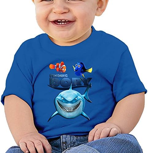 HZERUI Infants &amp;Toddlers Baby's Finding Dory Nemo 2016 Movie T-Shirt RoyalBlue 12 Months For 6-24 Months.
