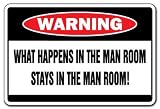 WHAT HAPPENS IN THE MAN ROOM -Warning Sign- funny cave