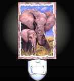 Review Decoration Sensation  / Elephant and Baby Decorative Night Light