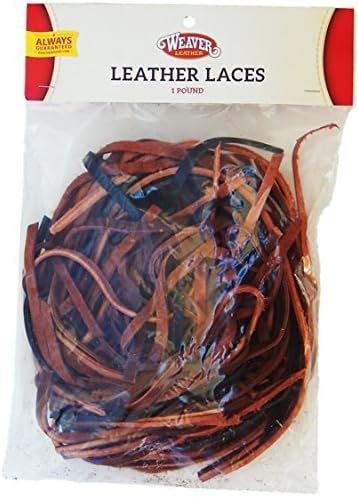 Saddle-Tack Repair Leather Laces Large 1 lb Bundle By Weaver Leather
