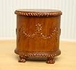 Dollhouse Miniature Handcarved Walnut Small Table