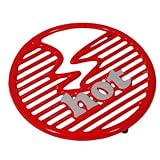 Topf-Untersetzer HOT rot - für extraheiße Speisen...