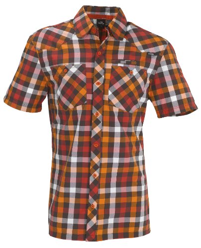 EIDER Herren Hemd DARTMOOR CHK, fiery red/orange, L, EIV1971 Preisvergleich