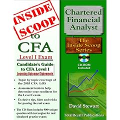 InsideScoop to Candidate's Guide to (CFA) Chartered Financial Analyst 2003 Level I Learning Outcome Statements (With CD-ROM Exam)
