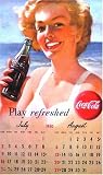 July Aug 1950 Coca-cola Calendar Print
