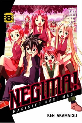 Cover image : Negima: v. 8
