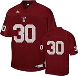 Temple Owls Football Jersey adidas #30 Red Replica