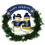 St Louis Rams 20" Team Snowman Wreath
