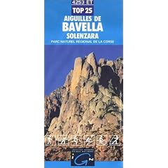 Carte de randonn�e : Aiguilles de Bavella - Solenzara