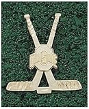 LogoArt Ohio State Buckeyes 10K Gold Hockey Sticks Pendant