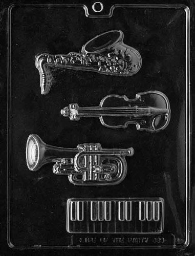 MUSIC KIT Jobs Candy Mold Chocolate