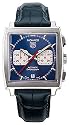 TAG Heuer Men's Monaco Automatic Leather Watch #CW2113.FC6183