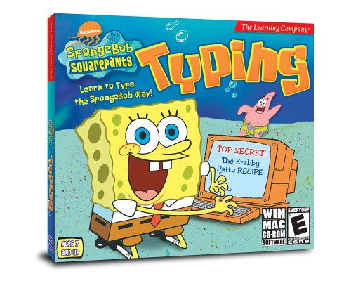 Childrens Toyshop  Software : SpongeBob Squarepants Typing Win/Mac