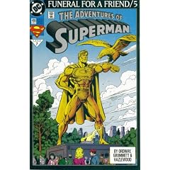 The Adventures Of Superman #499 : Grave Obsession (Funeral For A Friend - DC Comics)
