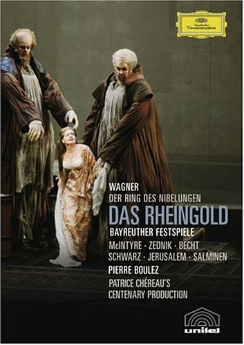 Wagner - Das Rheingold / McIntyre, Zednik, Jerusalem, Salminen, Becht, Schwarz, Boulez, Bayreuth Opera (Boulez Ring Cycle Part 1)